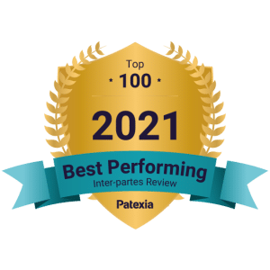 Top 100 Best Performing Patexia Badge