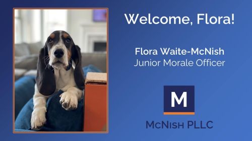 Welcome, Flora! Flora Waite-McNish, Junior Morale Officer